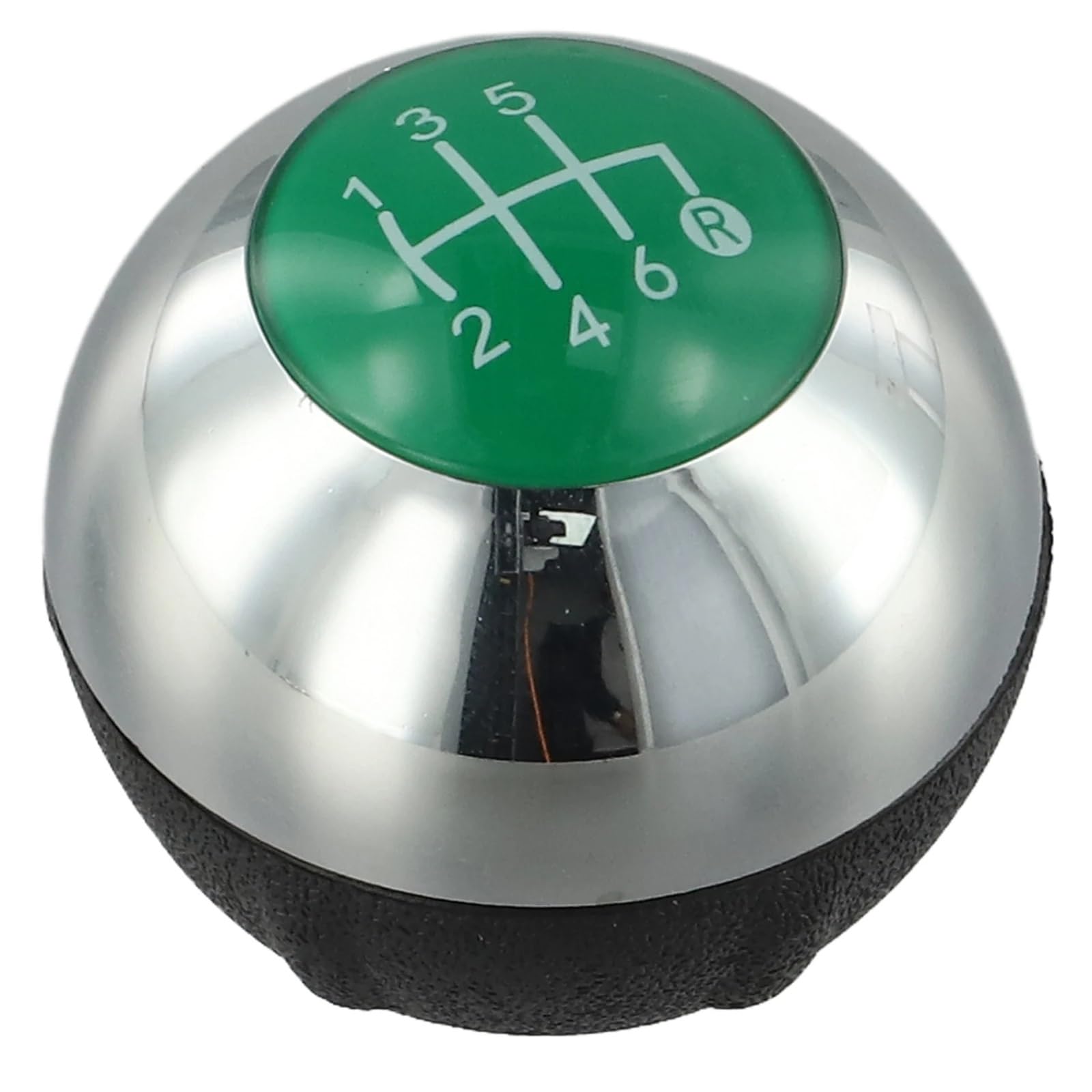 Gkqrkvnm Green 6 Gear Lever Compatible With Fiat 500 500C 2012 2013 2014 2015 2016 2017 2018 Car 5/6 Speed Manual Gear Shift Knob Head Ball Shifter Stick 55344048(Green 6)