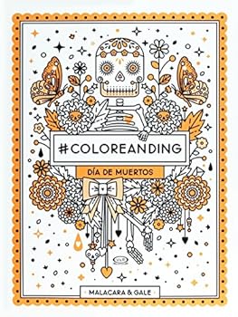 Día de Muertos - Book  of the #Coloreanding