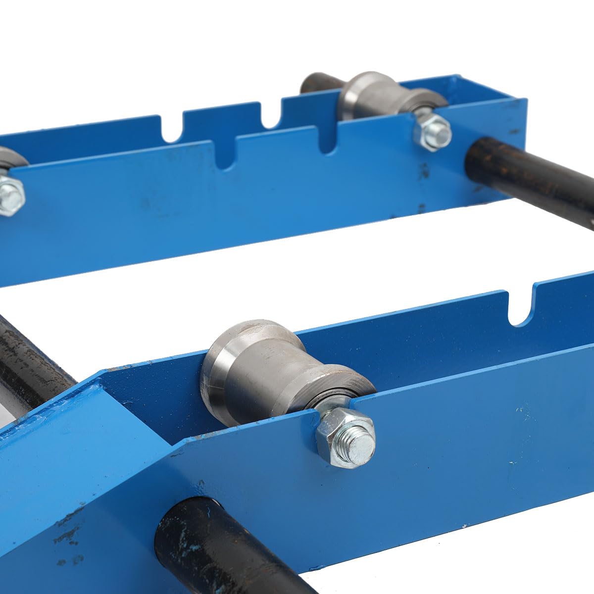Dispensatore di Cavi in Acciaio ad Alta Resistenza, Supporto Rotante 2000 kg Classe Industriale, Svolgitore per Bobine Ø30-120cm, Portabobine Con Rullo Regolabile A 3 Livelli