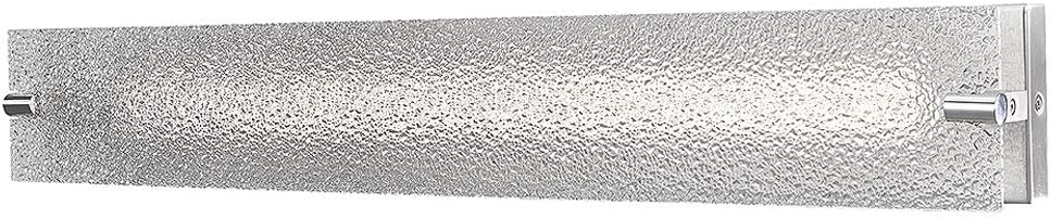 Abra 20005WV-BN Contemporary Modern LED Vanity from Blaze Collection in Pewter, Nickel, Silver Finish, 28.30 inches