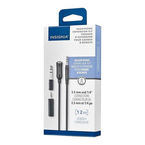 INSIGNIA Conector para auriculares, divisor y kit de expansión (kit de expansión de auriculares)