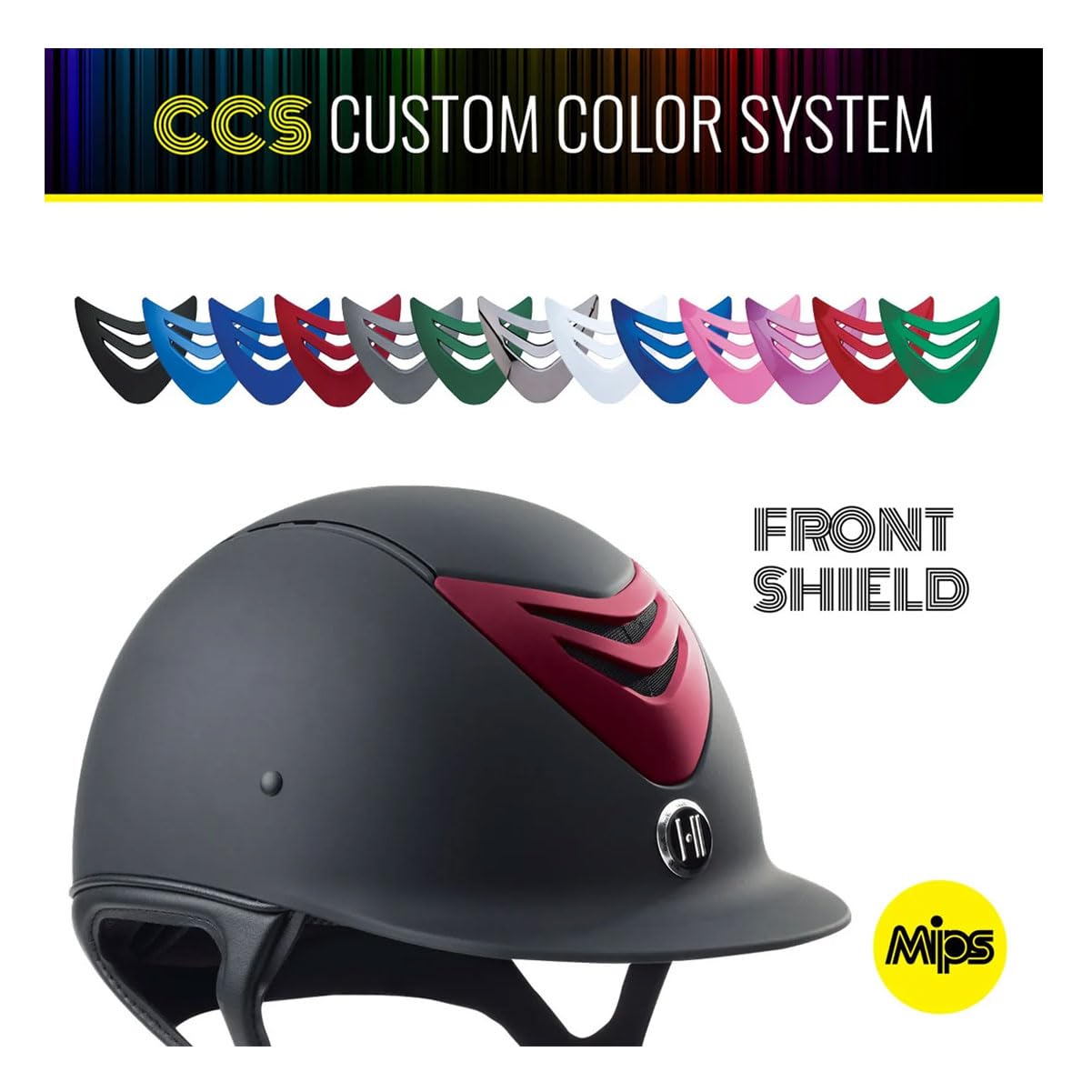 One K CCS Front Shield Rose Gold