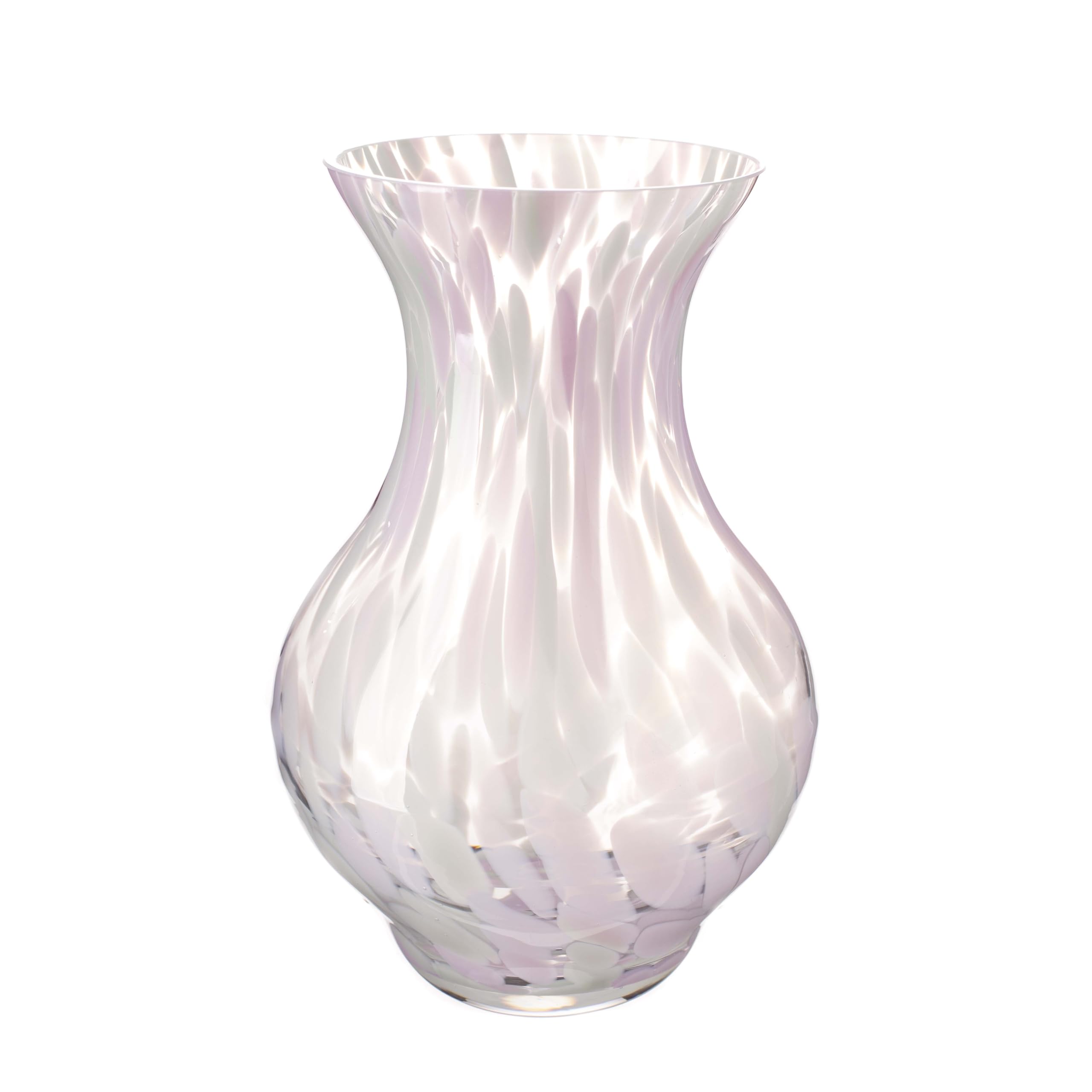 Posy Vase in Pink & Sage (Olive Blossom) (H-26cm)