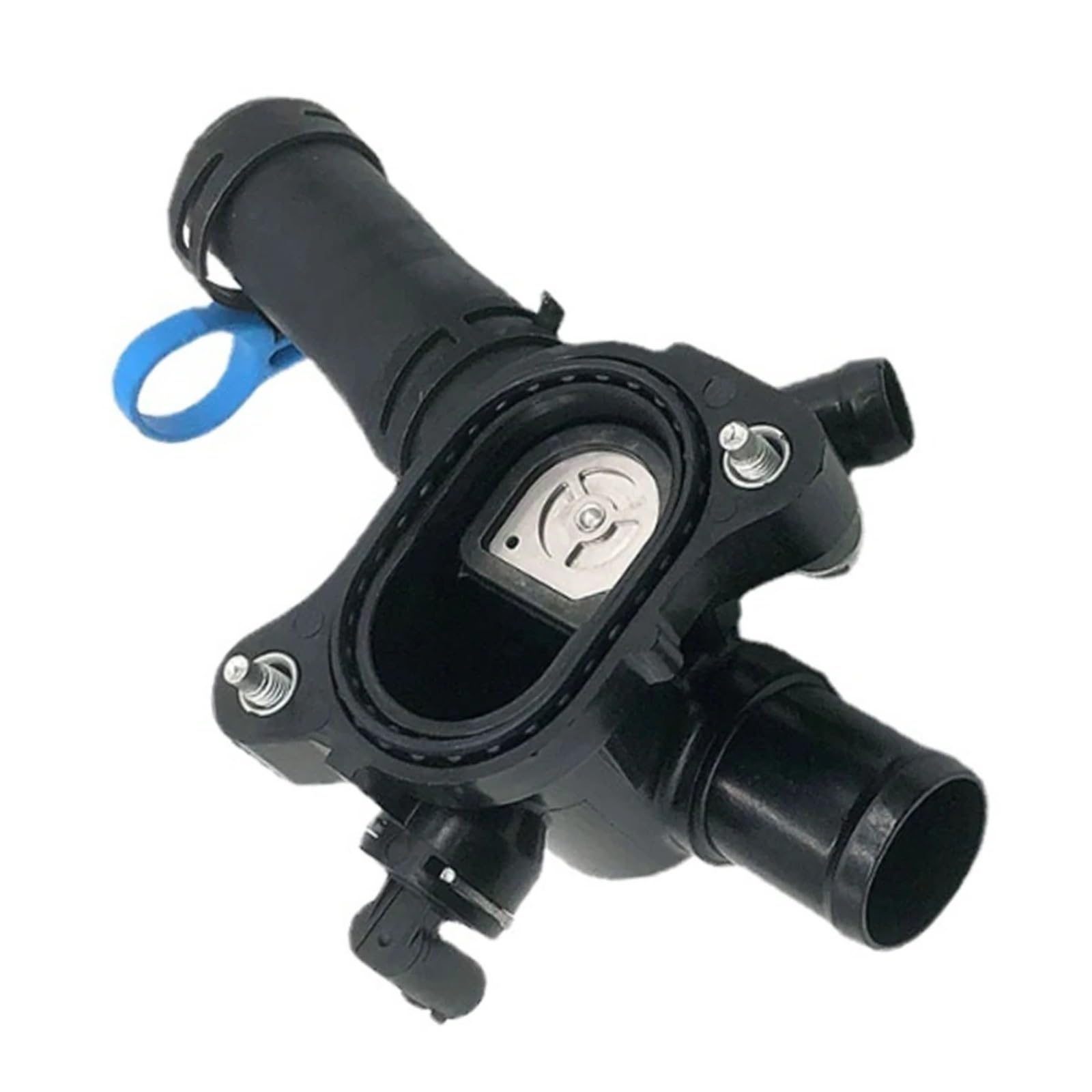 Coolant Thermostat Housing Compatible With Cadillac For CTS 2.0L L4 2018-2019 For CT6 2.0L L4 2017-2018 12632458 12652824 12656445 25201459 Car Engine Coolant Thermostat