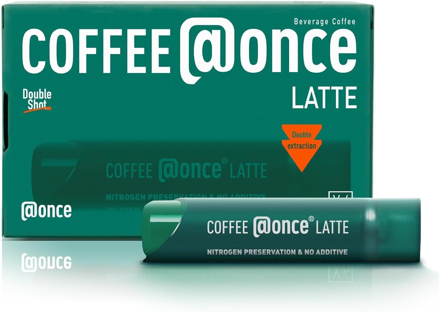 COFFEE @ONCE Cold Brew Coffee Concentrate, Perfect for Instant ice Coffee, instant latte espresso, Lipstick Sized, Travel Friendly, New Year's present, 6 Tubes