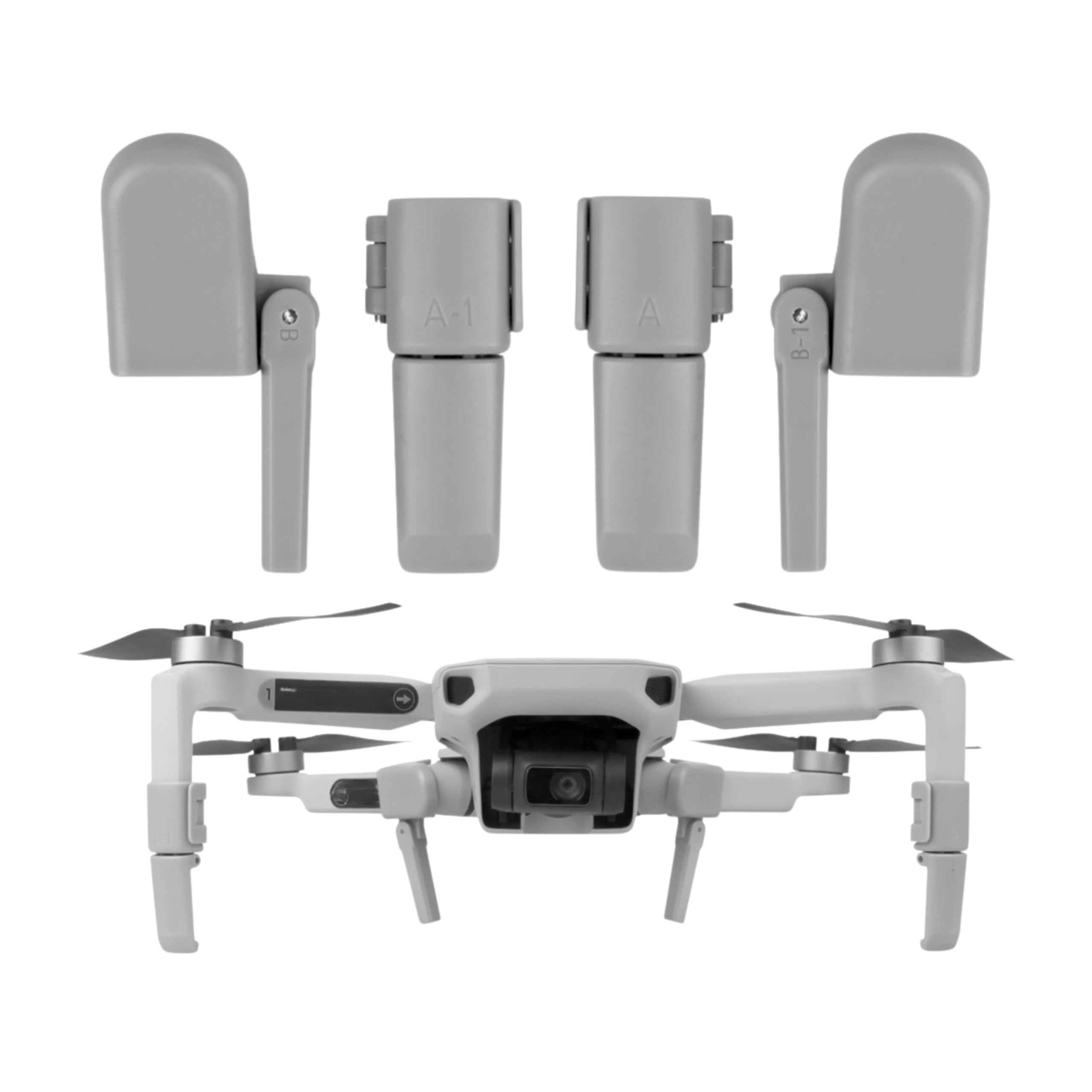 Tren De Aterrizaje Soporte De Pierna De Altura Extendida Del Tren De Aterrizaje Plegable Para Mavic Mini Mini 2 Mini Se