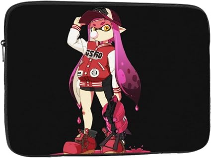 Amazon スプラトゥーン パソコンケース タブレットケース 耐衝撃撥水加工 ノートパソコン ケース 通勤 通学 旅行 出張 ノートpc ケース ビジネス おしゃれ 軽量パソコンバッグ 10inch 長29cm 幅22cm Jmi パソコン 周辺機器 通販