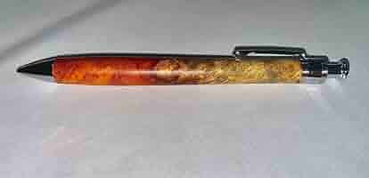 工房楔 花梨瘤紅白 mp 工房楔 ペンシル楔 花梨紅白 瘤杢 0.5mm