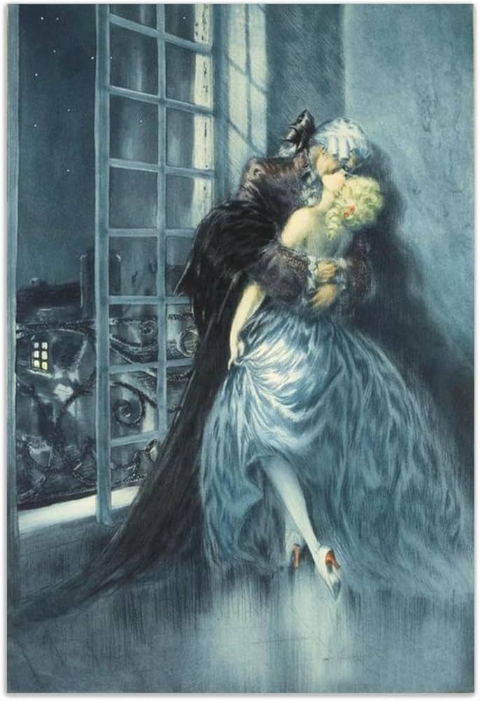 ルイ・イカールの『2人の美人』という画題の表情が可愛い絵です