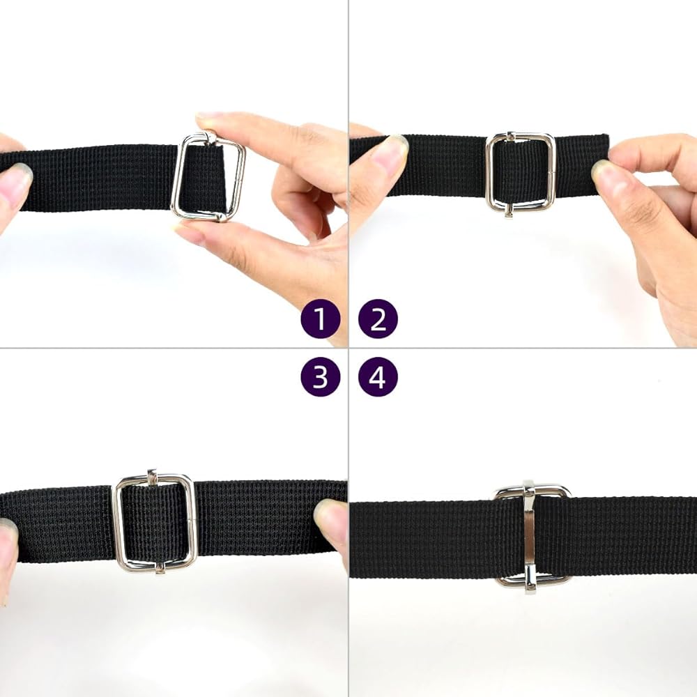 Amazon.com: TKYPZY 20 Pack Metal Roller Buckle Ring 1 Inch