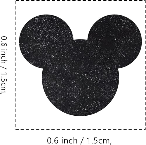 Miniatura 2 de Sello de goma con cabeza de ratón, 35 pulgadas, pequeño mini sello para álbumes de recortes, planificador de tarjetas