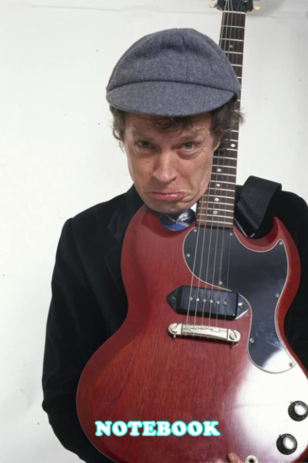 Notebook : Angus Young Blank Lined Journal Notebook to Write Down Things, Thankgiving Notebook , Take Notes #32