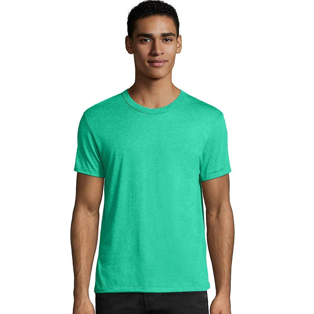 Hanes MO100 Men's Modal Triblend T-Shirt Breezy Grn TRBLN 3XL