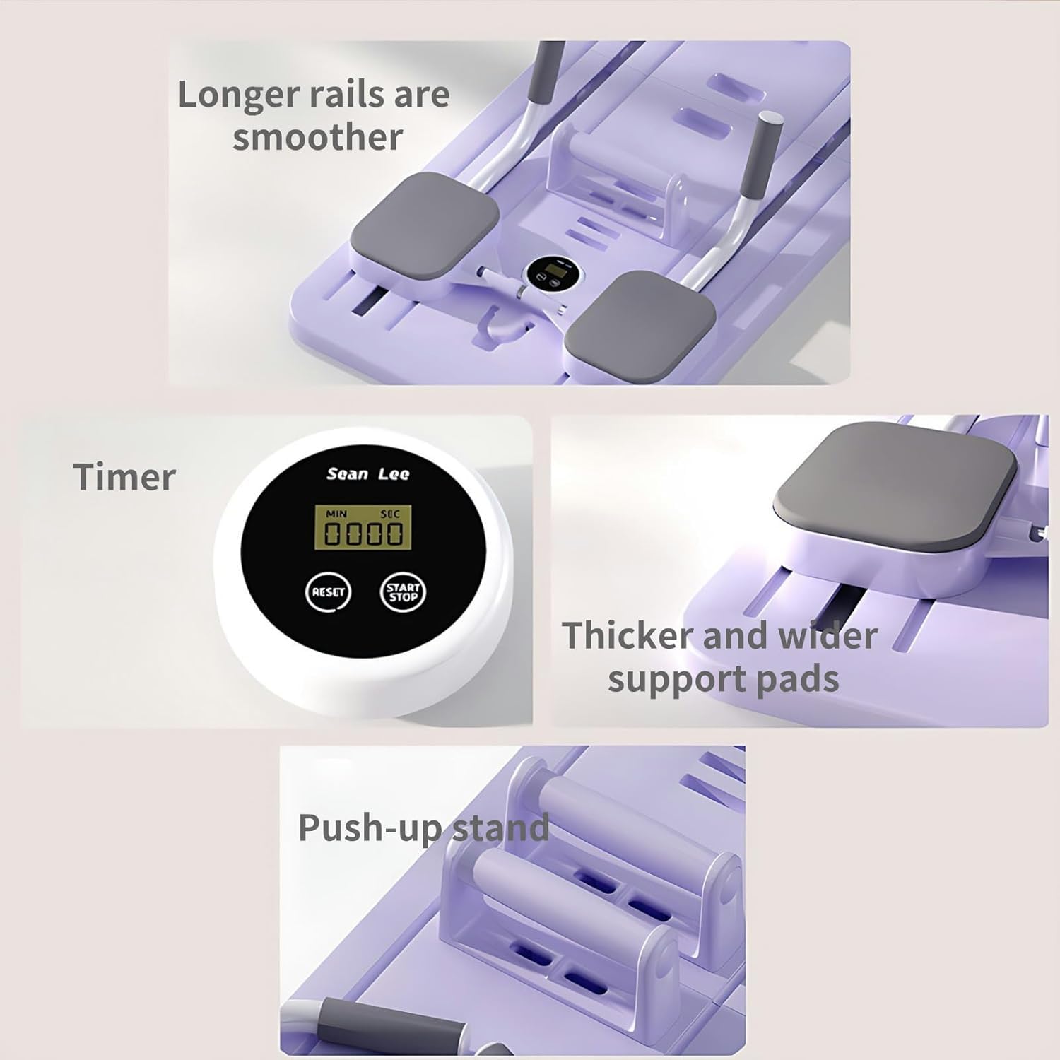 Tavola Pilates Lhanel - Riformatore Multifunzionale Per Allenamento Casa - Foto 11