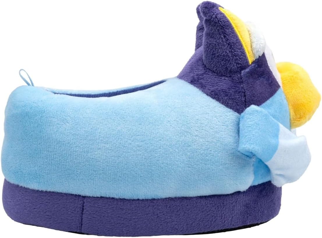 Ground Up Bluey & Bingo Kids 3D Plush Desings Slipper Everyday Wear Size 11/12
