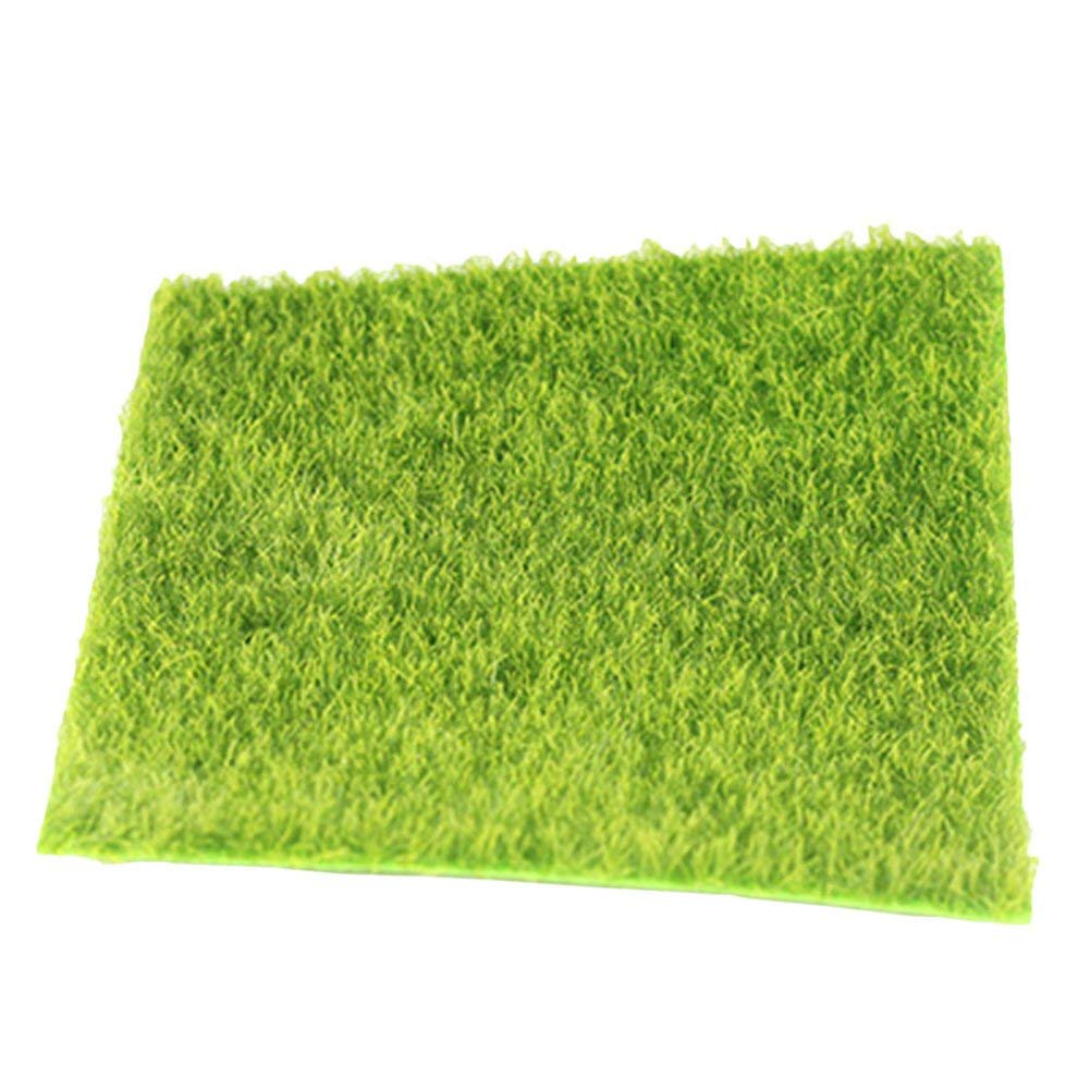 Premium Quality Micro Landscape Scenery Landscape Model Mini Grass Mat Model Railway Scenery Home Office Decoration Ornaments Accessories 15cm*15CM
