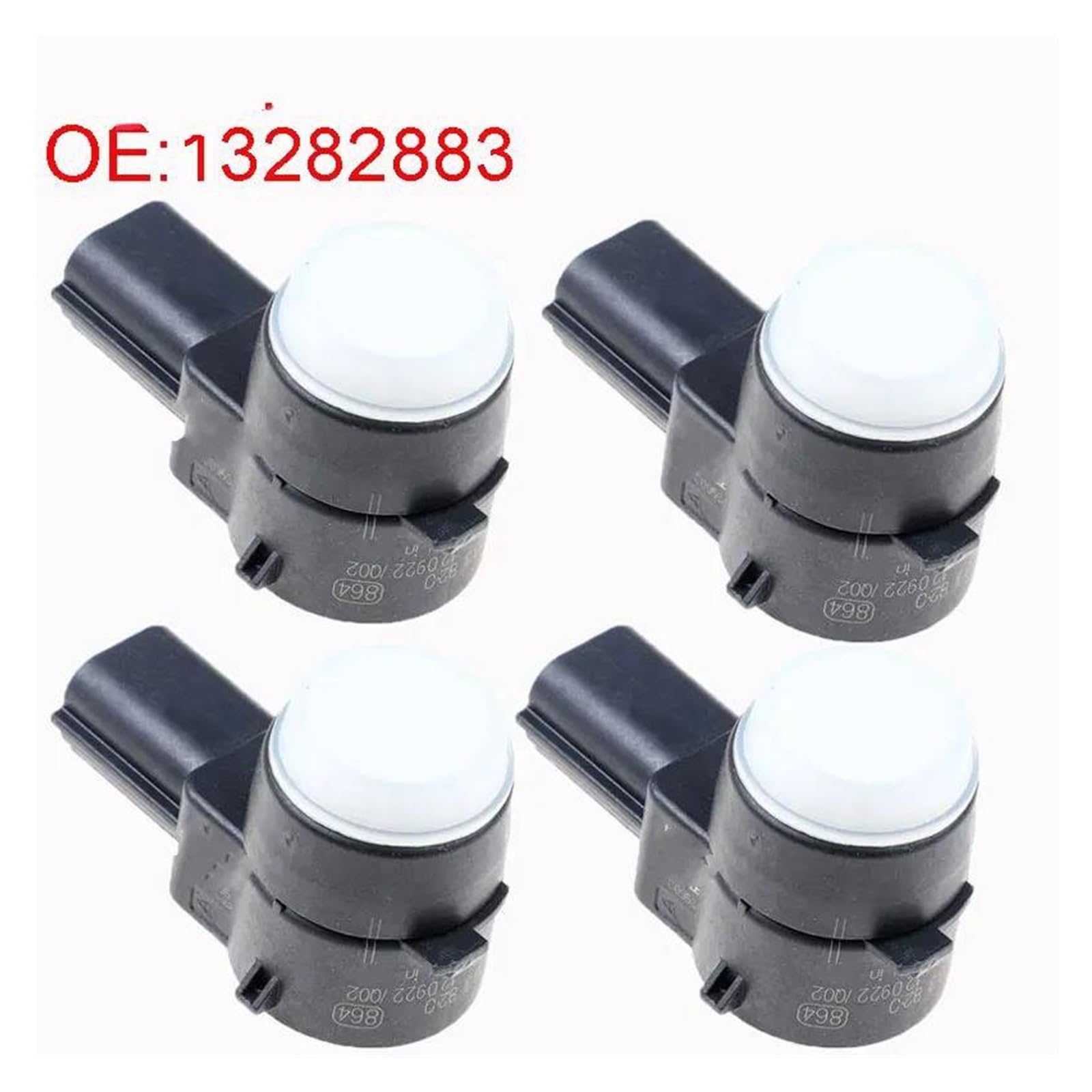 Detector Radar Sensor Aparcamiento PDC Para Opel Para Astra Para Insignia Para Zafira Para Meriva Para Mokka (2005-2012) 13282883 Sensor Asistencia Marcha Atrás Radar Sensor Asistencia(4PCS)