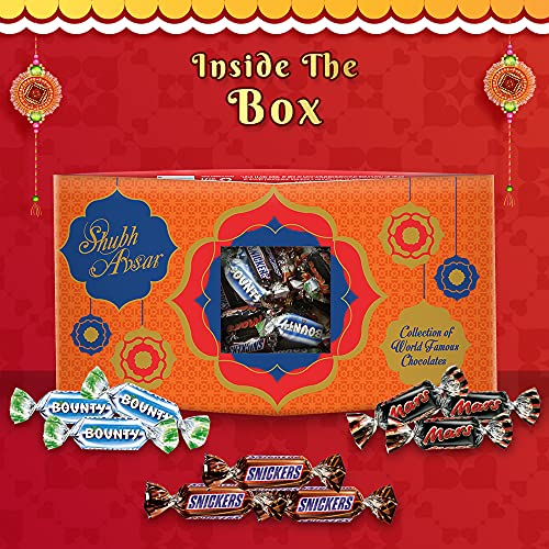 Shubh Avsar Premium Diwali Chocolate Gift Pack | Collection of World Famous Chocolates for Diwali | amazinggiftidea-com
