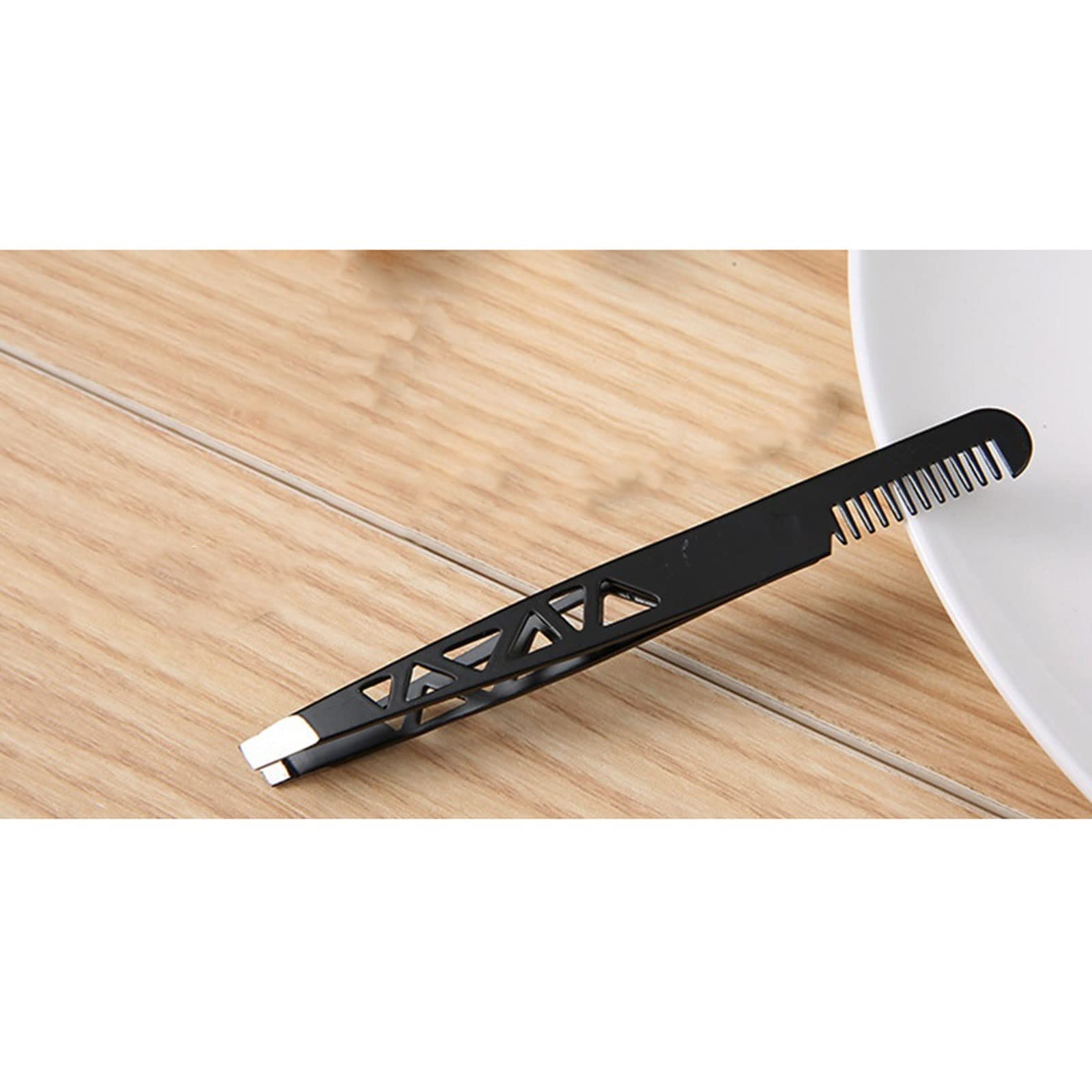 Pinzette, pinzette for capelli di precisione, 1 pz Pinzette for sopracciglia Professionale in acciaio inossidabile for la depilazione del viso Rasoio for sopracciglia Clip for ciglia Pinzette for stru