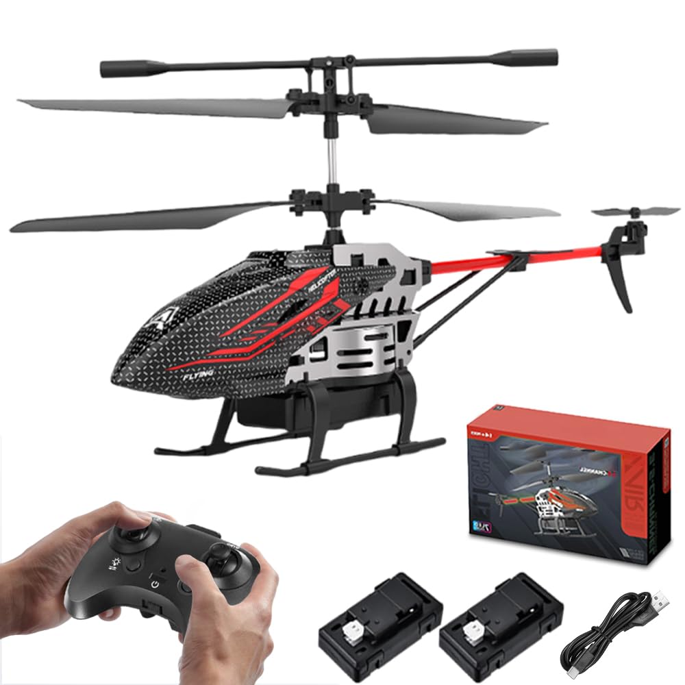 Helikopter RC zdalnie sterowany, 2,4 G, zdalnie sterowany helikopter 3,5 kanał, stała wysokość, start za pomocą jednego przycisku, helikopter RC samolot z oświetleniem LED dla dzieci