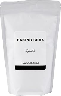 Minimalist Baking Soda, For Cleaning and Deodorizing, Packaged for Convenience in a Resealable Bag (1.5 Pound)