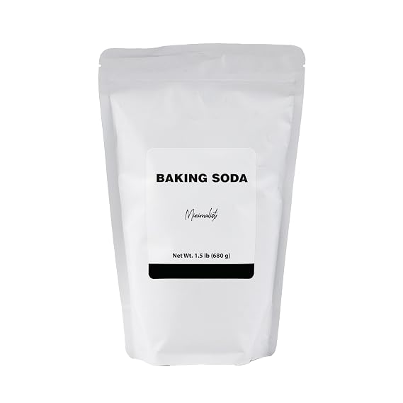 Minimalist Baking Soda, For Cleaning and Deodorizing, Packaged for Convenience in a Resealable Bag (1.5 Pound)