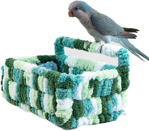 Miniatura 8 de Barn Eleven Cálido pájaro nido casa cama hamaca juguete para mascota loro perico cacatúa cacatúa cacatúa gris africano eclecto Tienda Lovebird