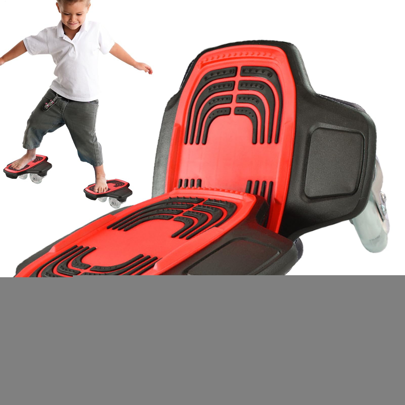 Monopatín para niños, monopatín para Principiantes | La Deriva del Patina | el Fresco de la Placa | Placas de patín sin Deriva, patineta Dividida en Tabla, patín de Alto Rebote para Adolescent