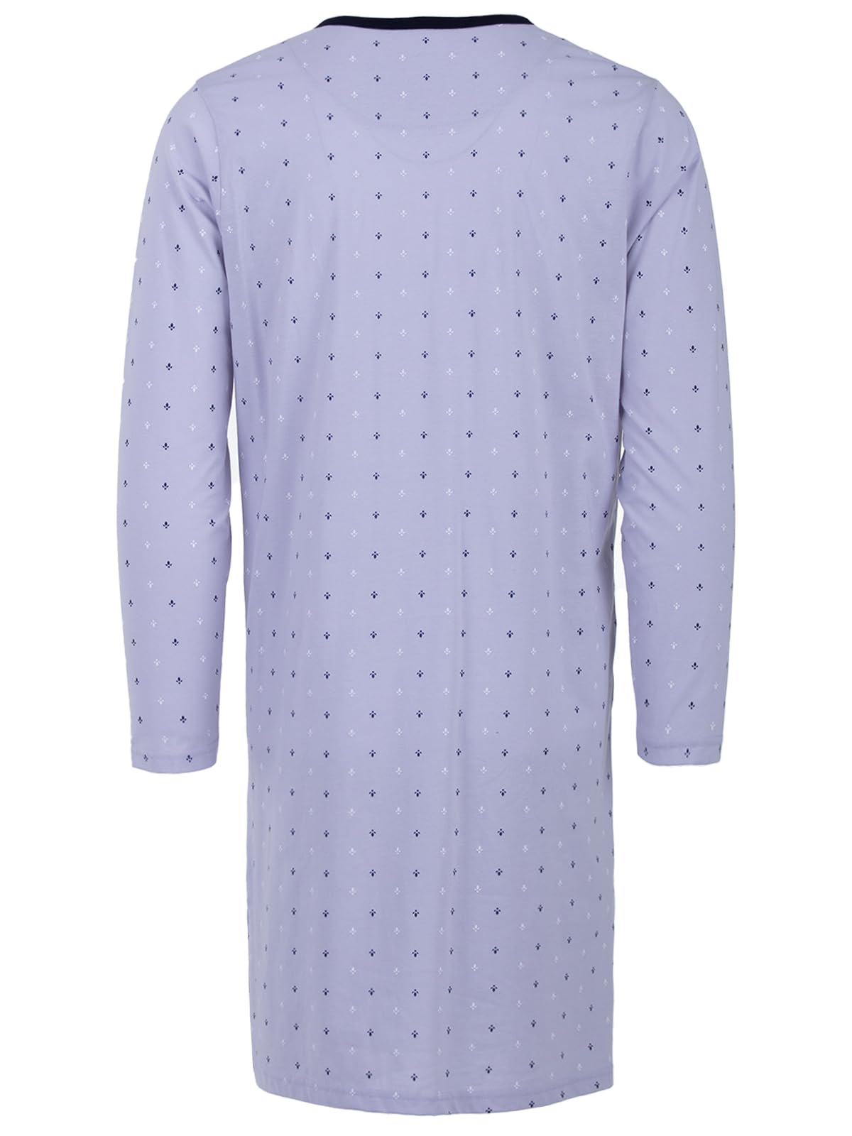 Chemise de nuit à manches longues pour homme - Taille M à 3XL