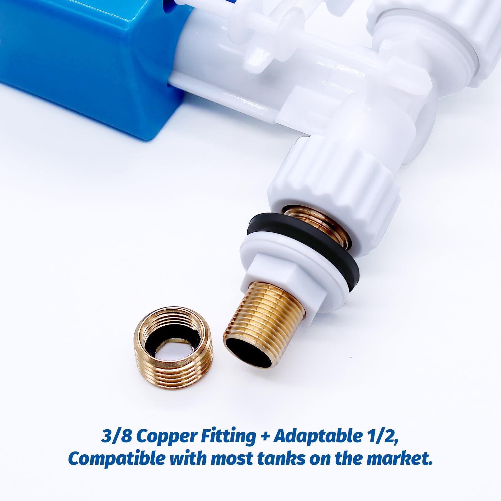 Valvola Di Riempimento Universale Per WC - Galleggiante Silenzioso E Antiperdita, Ricambio Facile - Foto 7