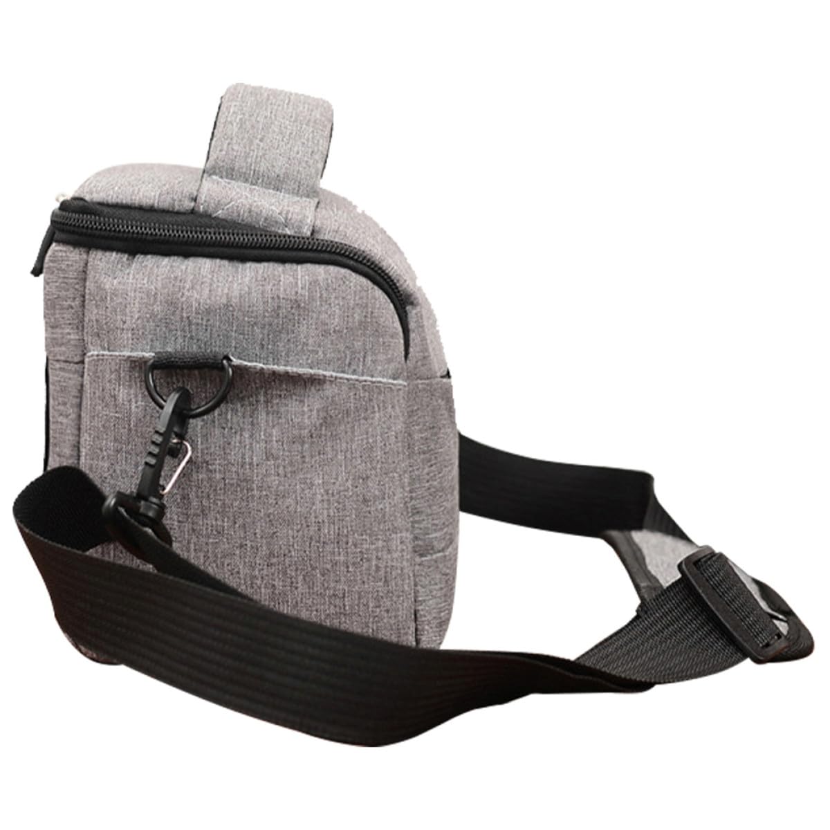 Funda protectora resistente y ligera gris para cámaras DSLR con correa de hombro ajustable 8