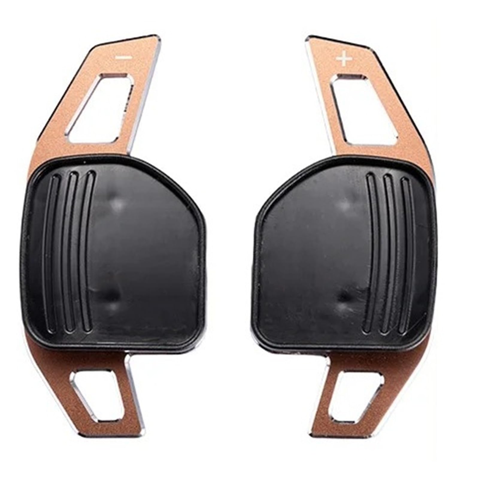Xxiucj Car Paddle Shifter Extensions for Seat for Leon for Cupra for MK3 MK4 for Ibiza for Arona for Ateca for for ST for Alhambra Steering Wheel Paddle Shift(for Type C Brown)