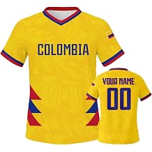 2026 Custom Kids Soccer Jersey for 3-12Y Boys Girls Personalized Name Number National Flag Design Gift for Fans