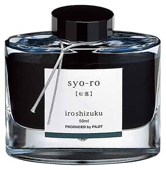 PILOT iroshizuku 露草 50ml Amazon.com : Iroshizuku Ink - 50ml Bottle by Pilot : Office