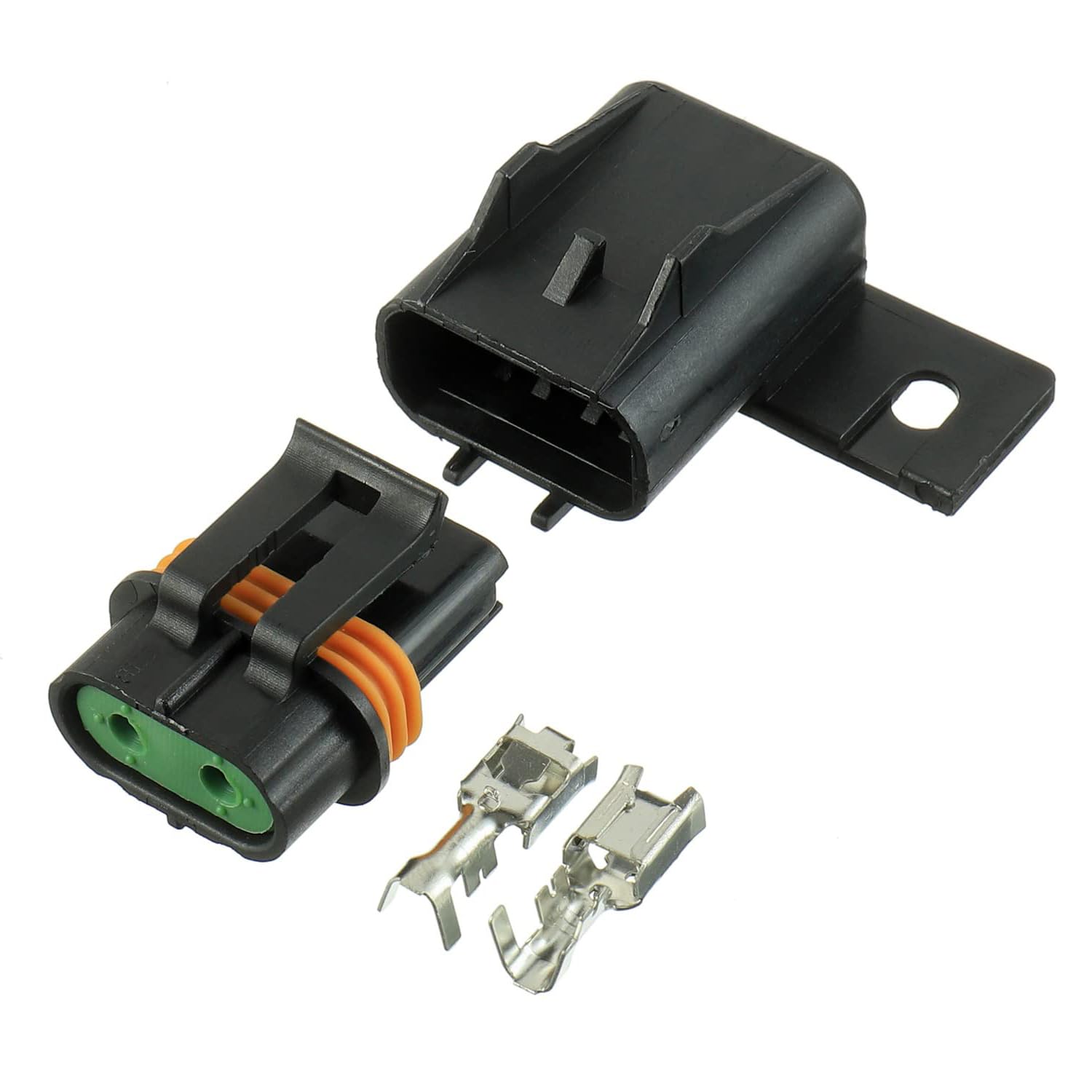 Waterproof Sealed ATO ATC Automotive Fuse Holder Assembly Splice Existing Wire Kit for ATO ATC Fuses (Pack of 6)