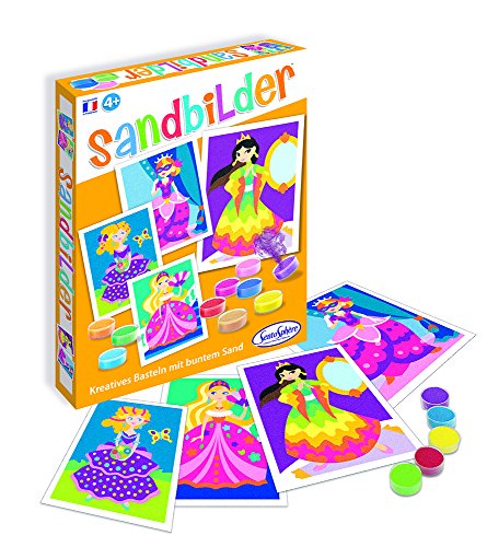 Preisvergleich Produktbild Sentosphere 08980 Sandbilder Prinzessinnen Bastelset