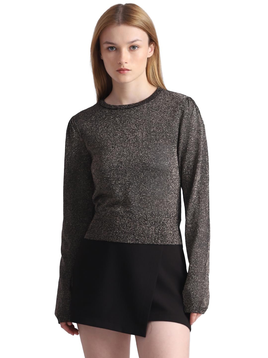 only Blended Women's Round Neck Sweater-picture-38