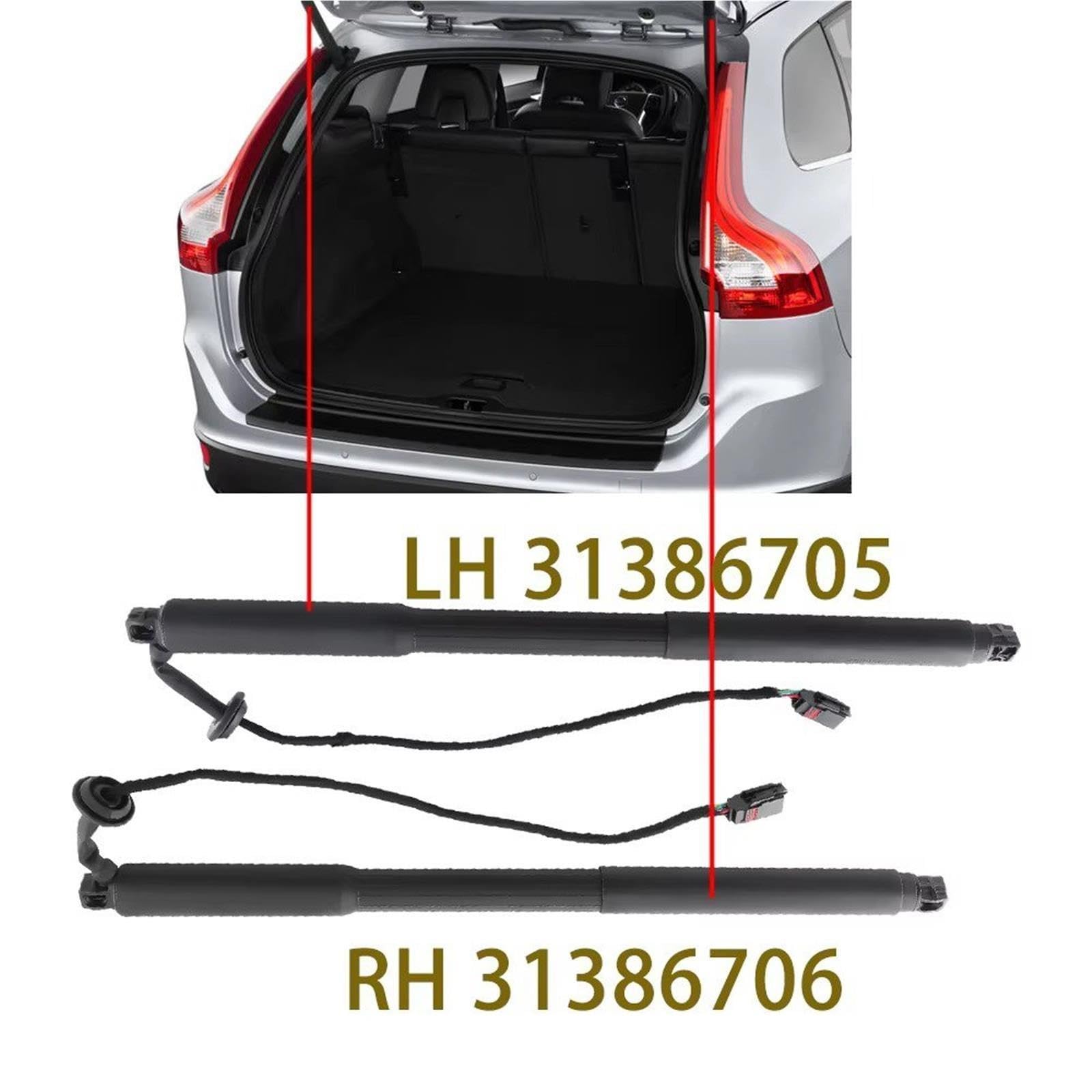 Portellone Elettrico Per Volvo Per XC60 Per Y20 2012-2015