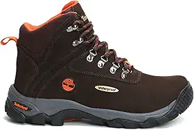 Bota adventure impermeável Timberland White-Ledge Masculino Waterproof, Couro hidrofugado (Marrom, BR, Adulto, Numérico, 43)