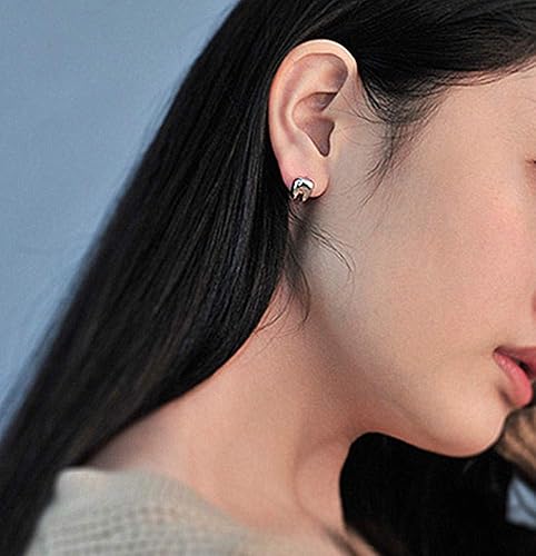 Miniatura 3 de 2 pares de aretes de diente para mujeres y hombres, divertidos aretes de dientes de cristal, juego de joyas para regalo, dentista, dentista,