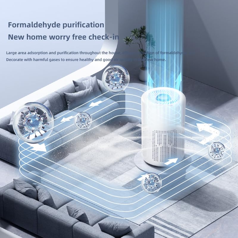 Purificador de aire de escritorio con filtracion multiple miniatura 3