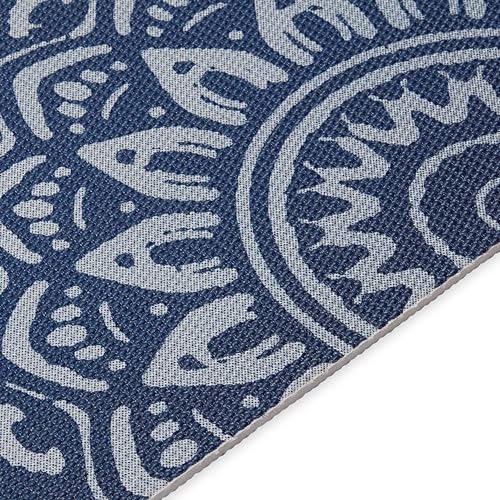 Image of Gaiam Premium Yoga Mat, 6mm Thick Print Mat | Premium 6mm thick cushioning for joint support. Non-slip print design for yoga, Pilates & floor workouts.