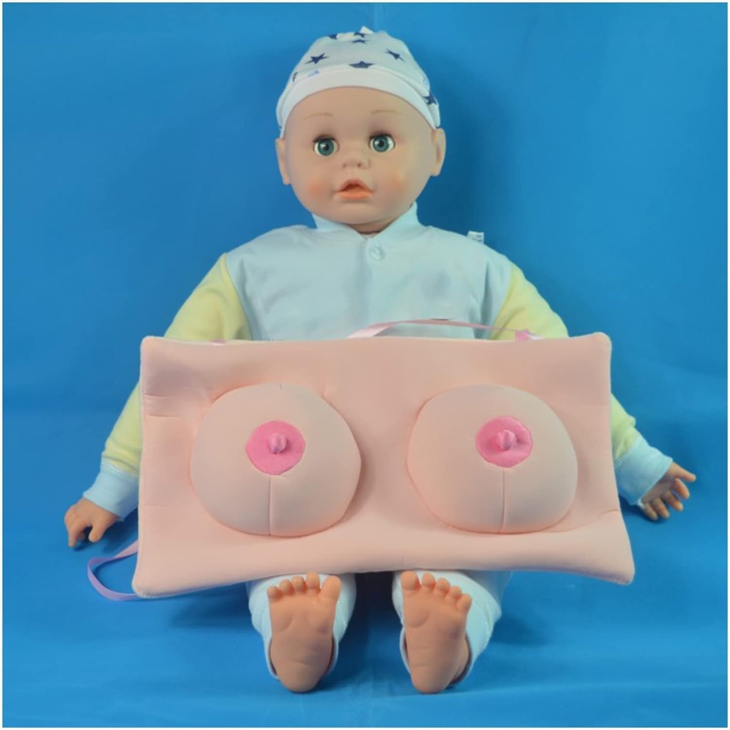 Set di modelli educativi for l'allattamento al seno da 60 cm - Strumento di formazione realistico for la cura del seno e del neonato