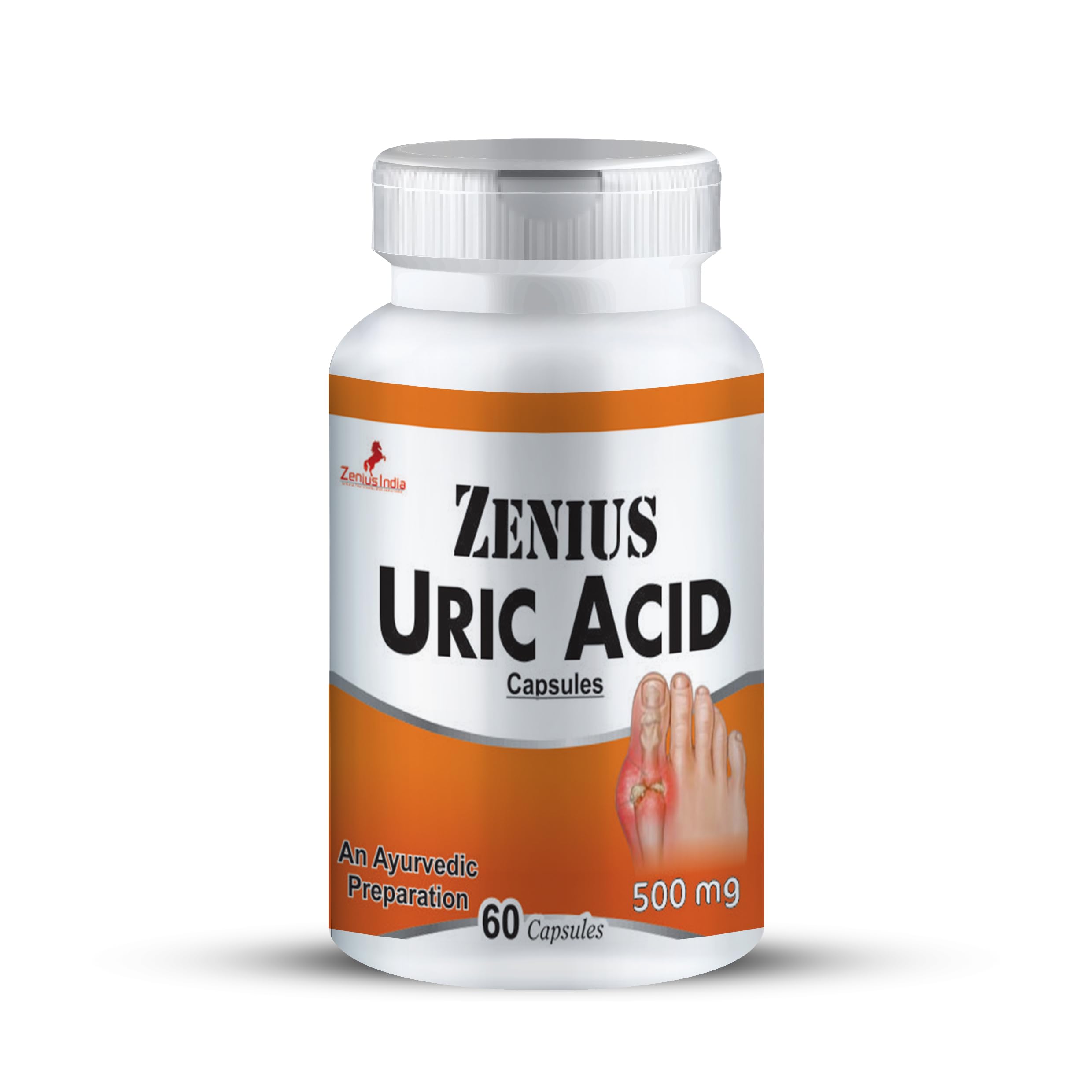 Zenius Uric Acid Care Capsule Helps In Gout,Joint Pain Relief By Healthy Uric Acid Level, Reduce Swelling & Pain,Natural Supplement Pack Of 60 Capsules (B0D73WTR3R) Amazon Price History, Amazon Price Tracker