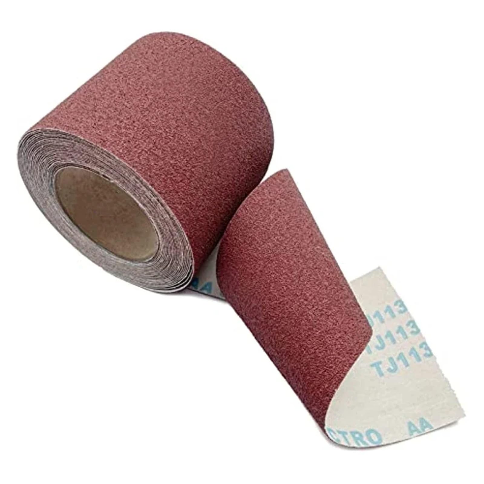 Papel de Lija de 60-600 Granos, 10M de Largo, 115mm, abrasivo, Metal, Vidrio, carpintería, Papel de Lija, Correas for lijadora(80 Grit)