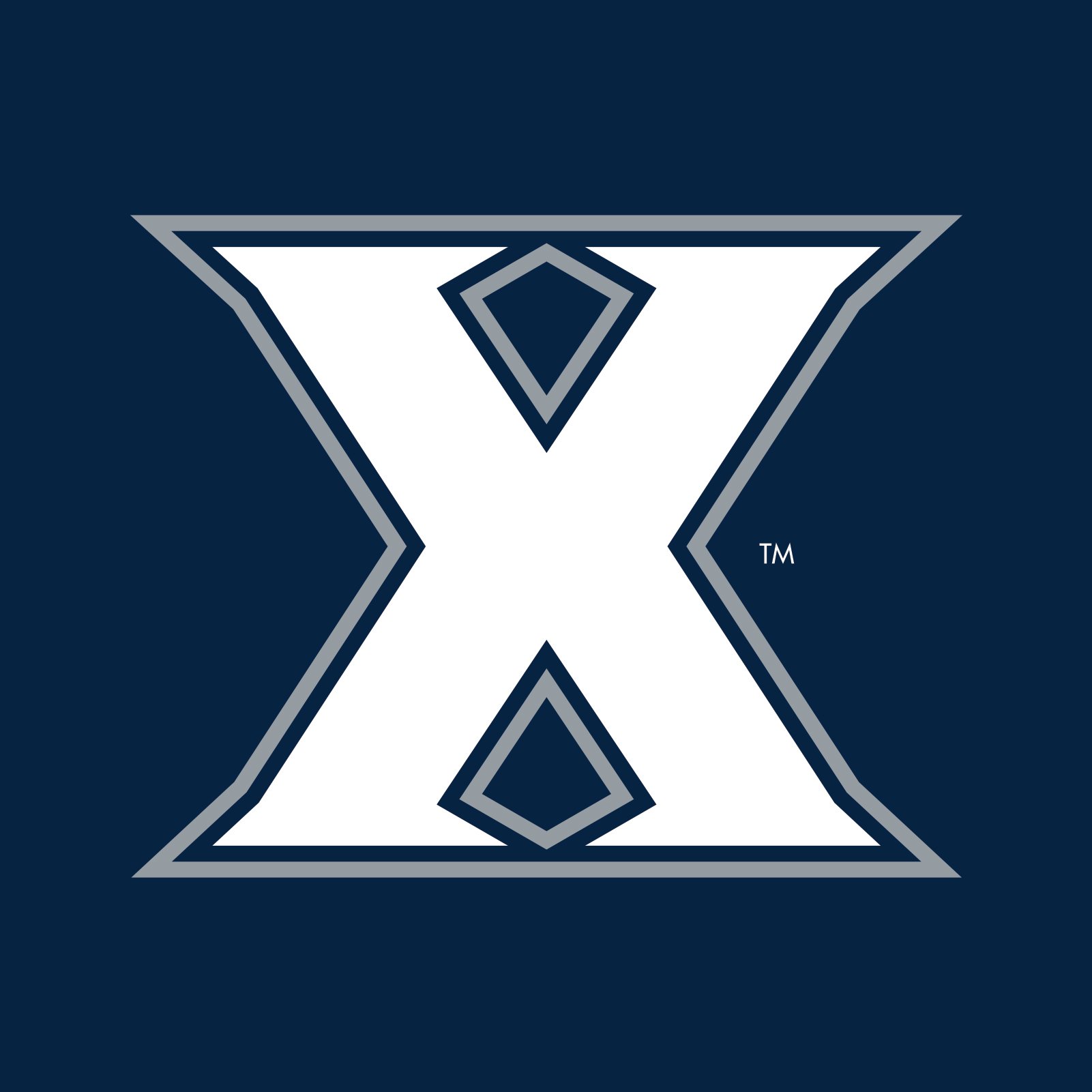 UGP Campus Apparel AP07 - Xavier Musketeers Primary Logo Left Chest Mens Polo - Large - Navy