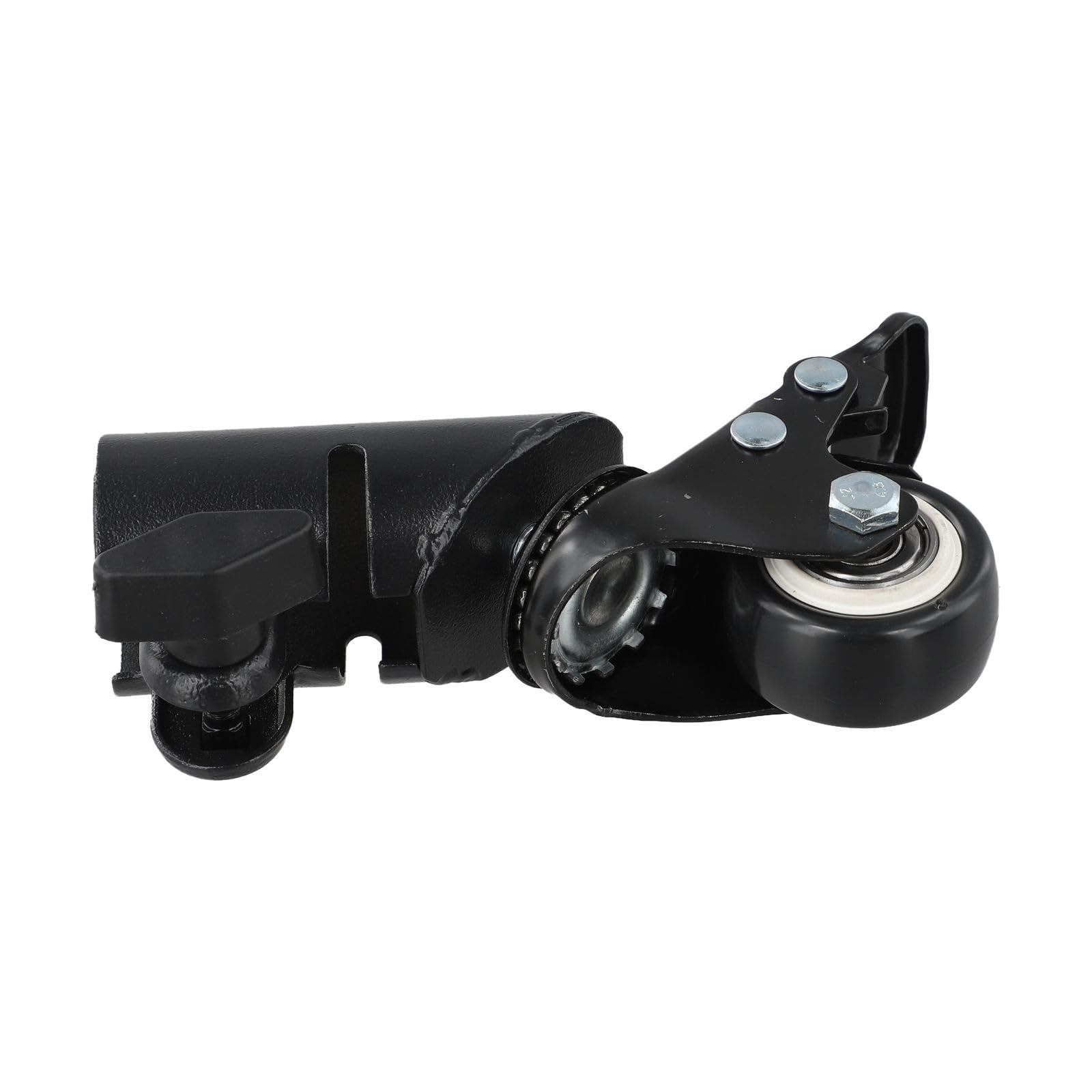 Rotelle per treppiedi per altoparlanti, confezione da 3, per staffa in metallo a forma di L, capacità di carico 30 kg, 40 mm, silenziose rotelle per altoparlanti PA