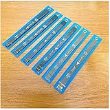 Bass Nut File Set by Uo-Chikyu Hiroshima - 6 piece double-sided 48-130 - 5005