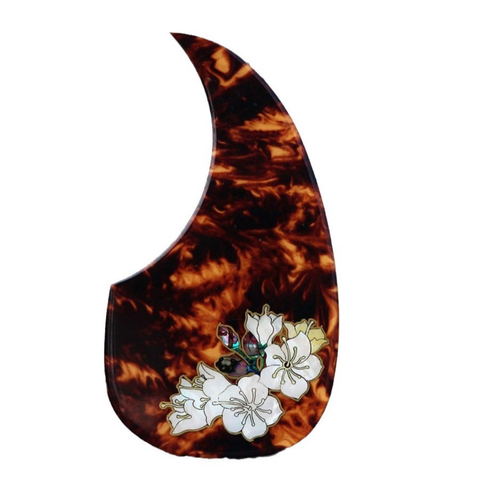 Mały Pickguard Do Gitary Akustycznej Profesjonalny Klasyczny Pickguard Do Gitary Inkrustacja Z Celuloidu Drewniany Pickguard Do Gitary