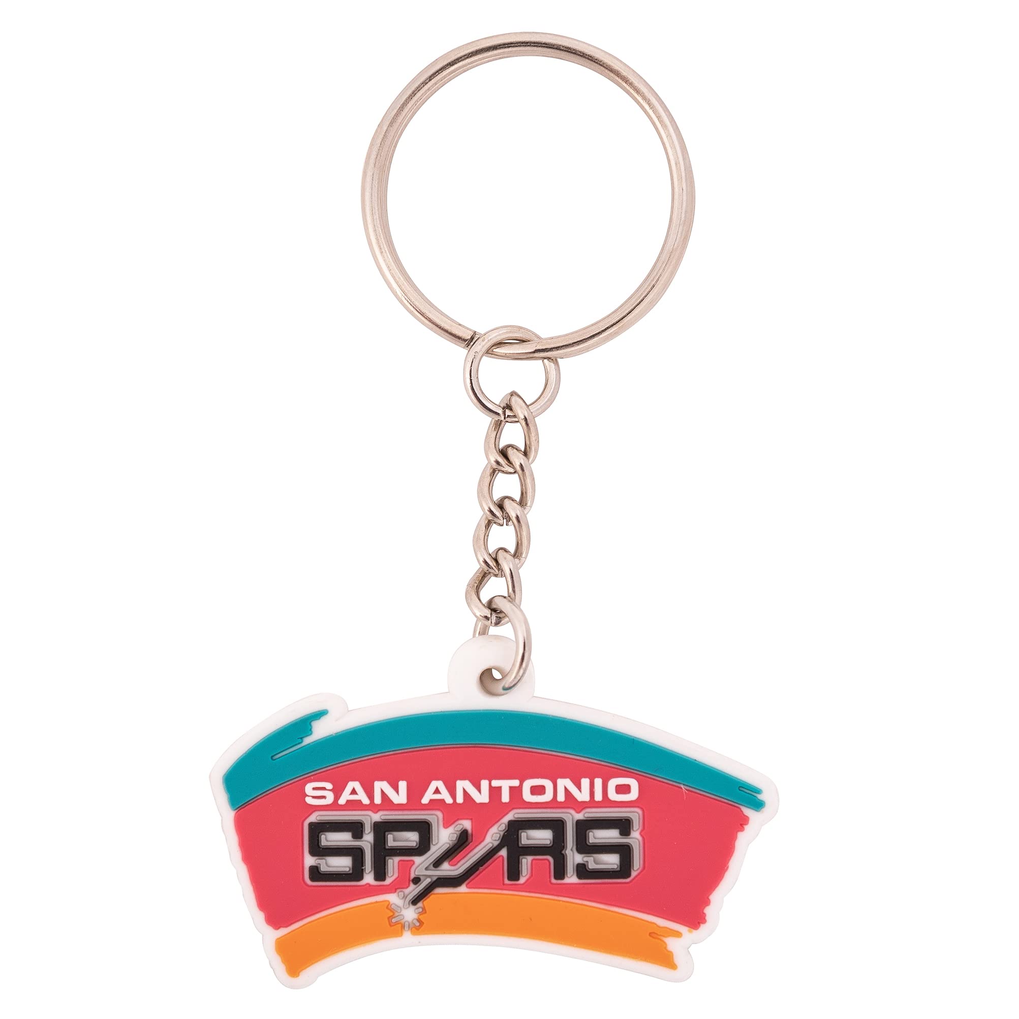 Desert Cactus NBA Keychain – Official National Basketball League Keys Holder for Car, Backpack - Western Gift (PVC-Vintage A)